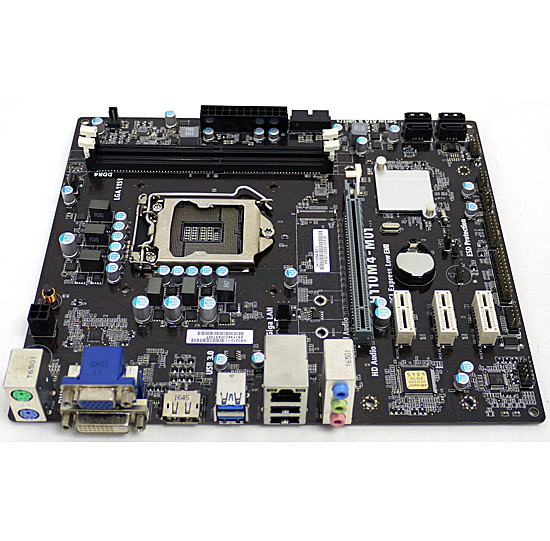 【中古】MicroATXマザーボード H110M4-M01　LGA1151