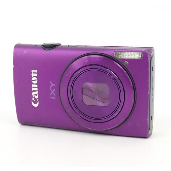 【中古】Canon製　デジカメ IXY 600F　パープル　1210万画素