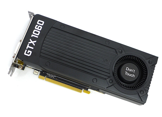 【中古】ZOTAC　GeForce GTX1060 6G GDR5 1D1H3P　ZT-P10600D-10B