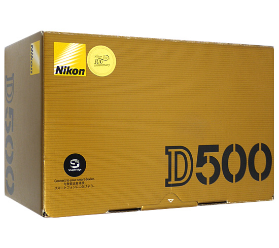 【中古】Nikon　デジタル一眼レフカメラ　D500 ボディ　2088万画素 元箱あり