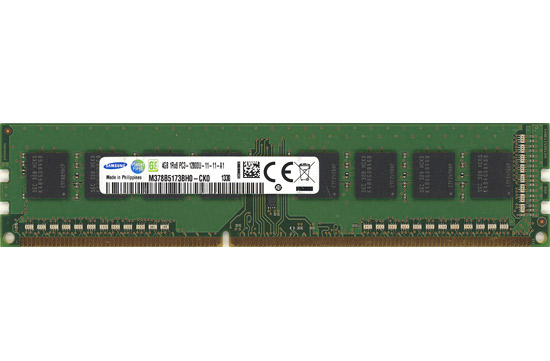【中古】SAMSUNG　デスクトップ用 M378B5173BH0-CK0　DDR3 PC3-12800 4GB