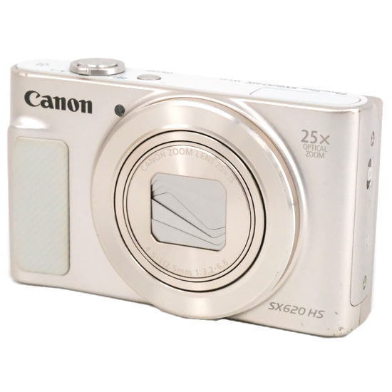 【中古】Canon製　PowerShot SX620 HS　ホワイト　2020万画素