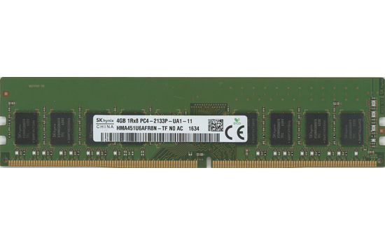 【中古】SK hynix製　HMA451U6AFR8N-TF N0 AC　DDR4 PC4-2133P 4GB