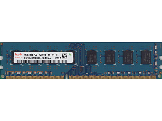 【中古】hynix製　HMT351U6CFR8C-PB N0 AA　DDR3 PC3-12800U 4GB