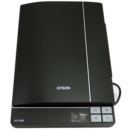 【中古】EPSON製　カラリオ・スキャナ GT-F740　本体のみ