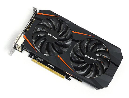 【中古】GIGABYTE製グラボ　GV-N1060WF2OC-3GD　PCIExp 3GB