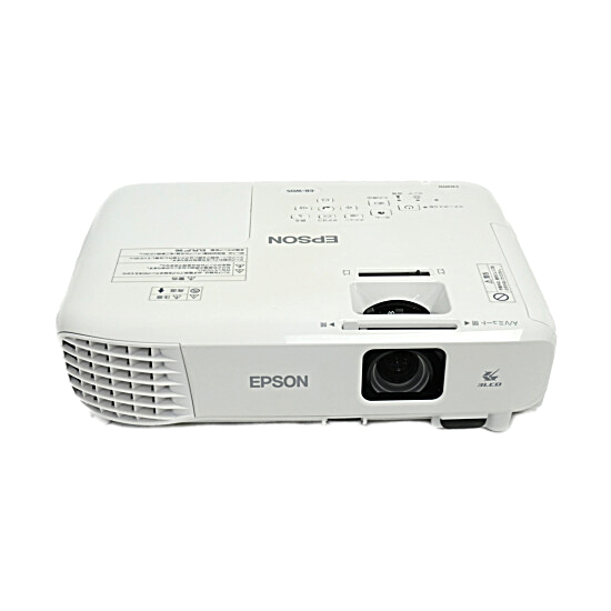 【中古】EPSON製　液晶プロジェクター EB-W05　3300ルーメン　リモコンなし