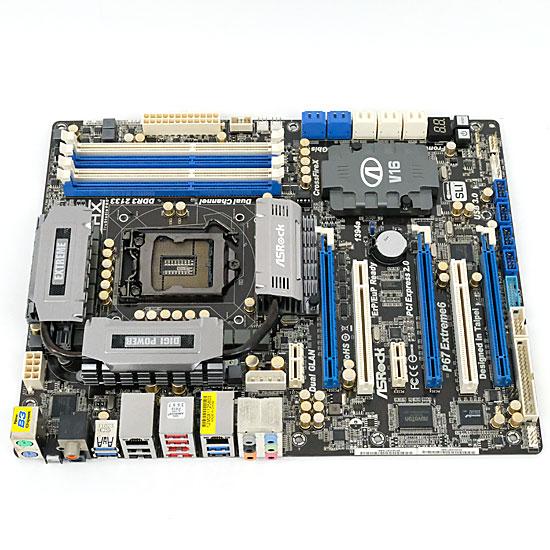 【中古】ASRock製 ATXマザーボード　P67 Extreme6　LGA1155