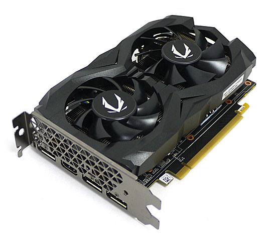 【中古】ZOTAC　GAMING GeForce GTX 1660 6GB GDDR5　ZT-T16600F-10L　PCIExp 6GB