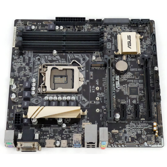 【中古】ASUS製　MicroATXマザーボード　Z170M-PLUS　LGA1151