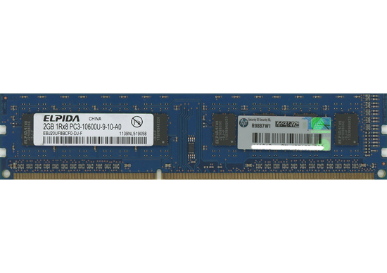 【中古】ELPIDA　デスクトップ用 EBJ20UF8BCF0-DJ-F　DDR3 PC3-10600 2GB