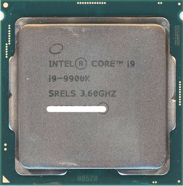 【中古】Core i9 9900K　3.6GHz LGA1151 95W　SRELS