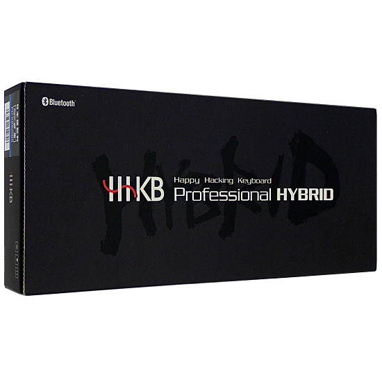 【中古】PFU Happy Hacking Keyboard Professional HYBRID Type-S 日本語配列/墨 PD-KB820BS 元箱あり