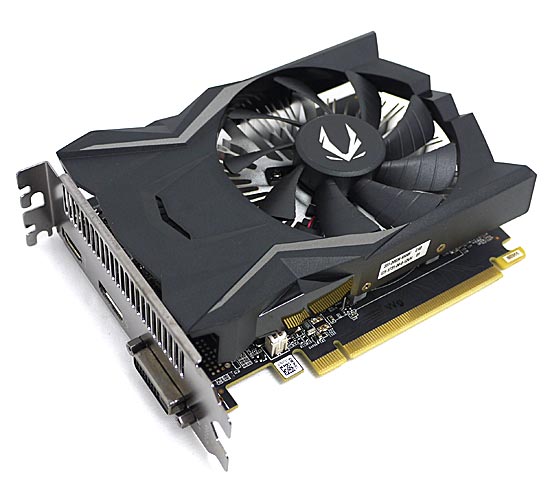 【中古】ZOTAC　GAMING GeForce GTX 1650 OC ZT-T16500F-10L　PCIExp 4GB