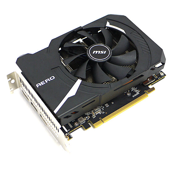 【中古】MSI製グラボ　GeForce RTX 2060 AERO ITX 6G OC　PCIExp 6GB