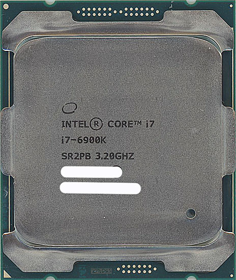 【中古】Core i7 6900K　3.2GHz LGA2011-3　SR2PB