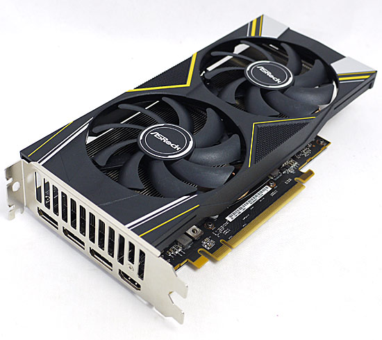【中古】ASRock製グラボ　Radeon RX 5500 XT Challenger D 4G OC　PCIExp 4GB