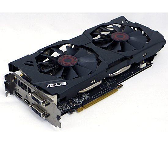 【中古】ASUS製グラボ　STRIX-GTX970-DC2-4GD5　PCIExp 4GB