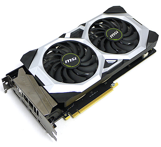 【中古】MSI製グラボ　GeForce RTX 2070 SUPER VENTUS GP　PCIExp 8GB