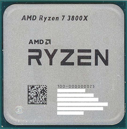 【中古】AMD　Ryzen 7 3800X 100-000000025　3.9GHz SocketAM4