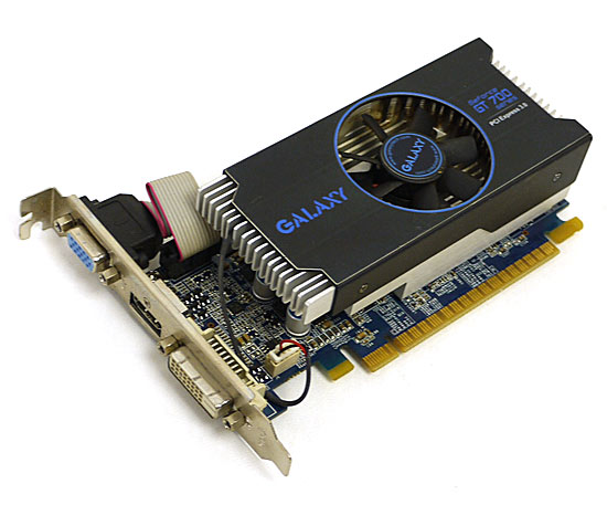 【中古】GALAXY製グラボ　GT740 OC PCI-E 1GB DDR5