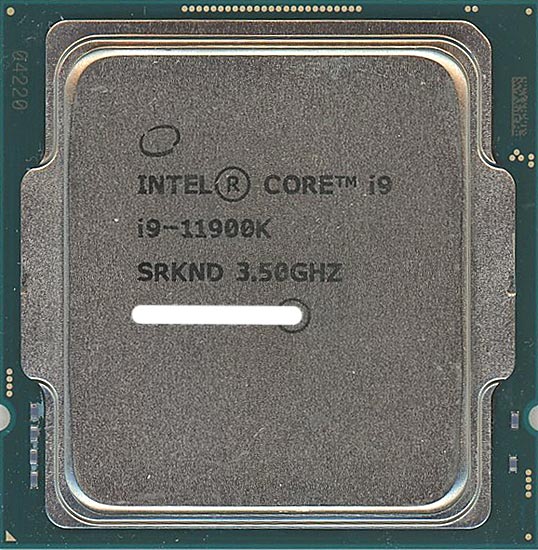【中古】Core i9 11900K　3.5GHz LGA1200 125W　SRKND