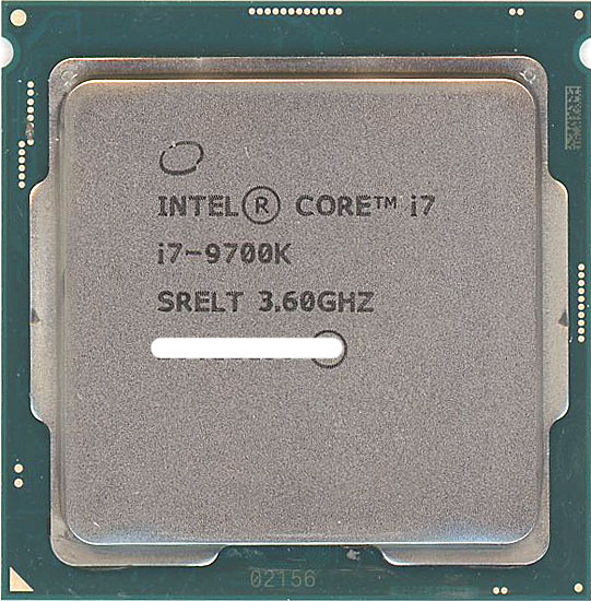 【中古】Core i7 9700K　3.6GHz LGA1151 95W　SRELT