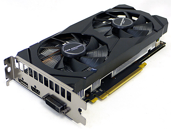 【中古】玄人志向グラボ　GALAKURO GAMING GG-GTX1660SP-E6GB/DF　PCIExp 6GB