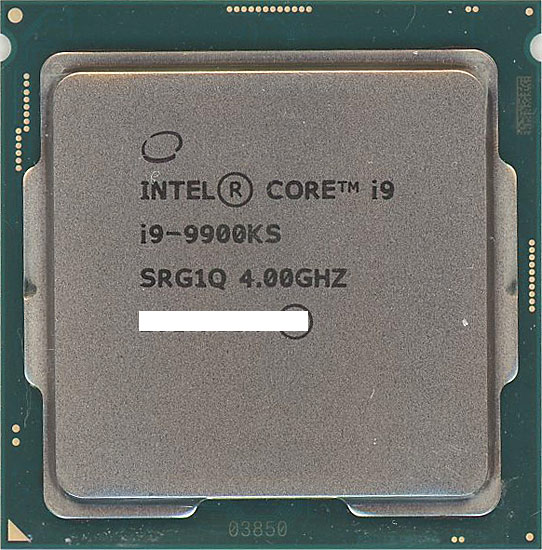 【中古】Core i9 9900KS　4GHz LGA1151 127W　SRG1Q