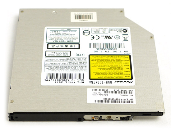 【中古】PIONEER製 内蔵型ブルーレイドライブ BDR-TD04TBA