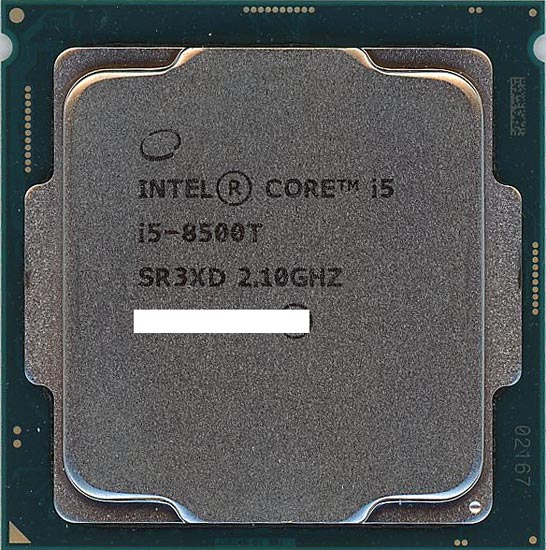 【中古】Core i5 8500T　2.1GHz 9M LGA1151 35W　SR3XD