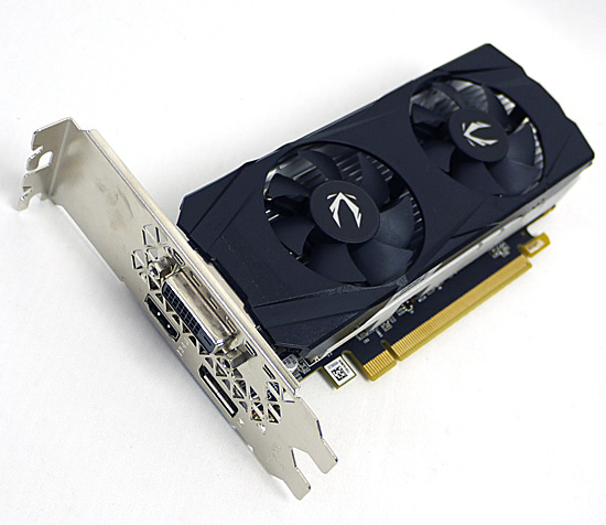 【中古】ZOTAC　GAMING GeForce GTX 1650 GDDR6 ZT-T16520H-10L　PCIExp 4GB