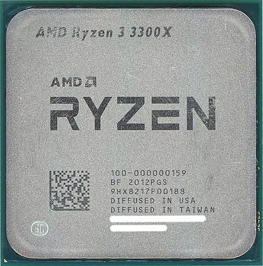 【中古】AMD　Ryzen 3 3300X 100-100000159　3.8GHz SocketAM4