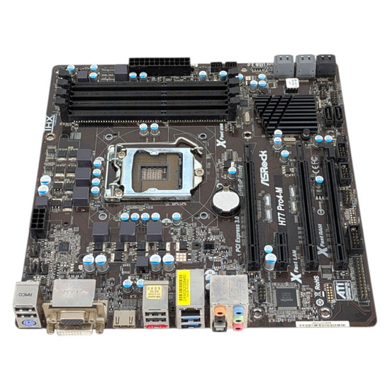 【中古】ASRock　MicroATXマザーボード　H77 Pro4-M　LGA1155