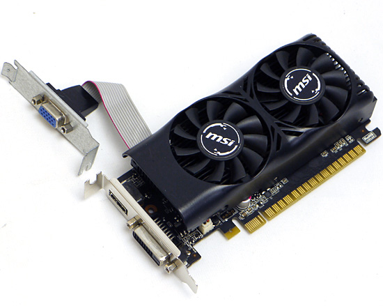 【中古】MSI製グラボ　N750Ti-2GD5TLP　PCIExp 2GB