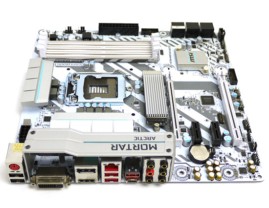 【中古】MSI製　MicroATXマザボ　H270M MORTAR ARCTIC　LGA1151