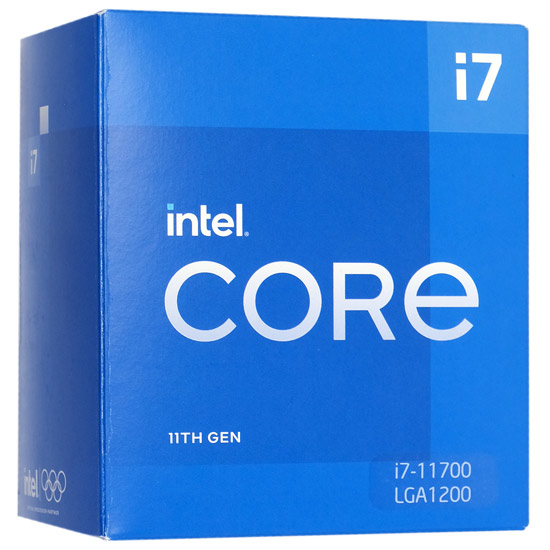 【中古】Core i7 11700　2.5GHz LGA1200 65W　SRKNS 元箱あり