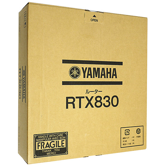 【中古】YAMAHA製　ギガアクセスVPNルーター　RTX830 元箱あり