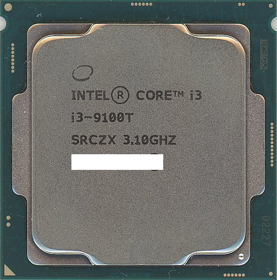 【中古】Core i3 9100T　3.1GHz 6M LGA1151 35W　SRCZX