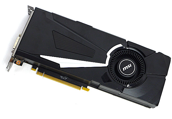 【中古】MSI製グラボ　GeForce GTX1080 AERO 8G