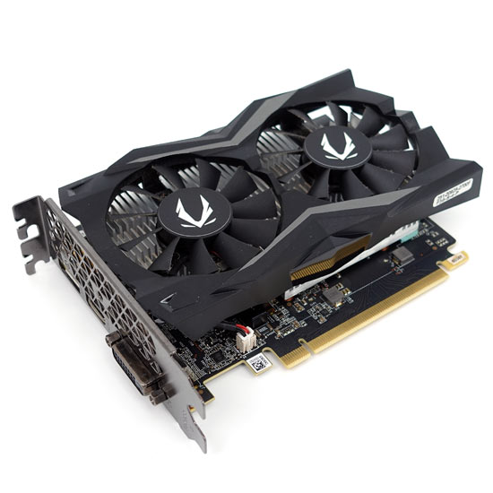 【中古】ZOTAC　GAMING GeForce GTX 1650 AMP Core GDDR6 ZT-T16520J-10L　PCIExp 4GB
