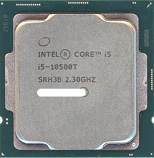 【中古】Core i5 10500T　2.3GHz 12M LGA1200 35W　SRH3B