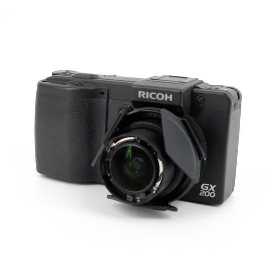 【中古】RICOH製　デジタルカメラ GX200　1210万画素　訳あり