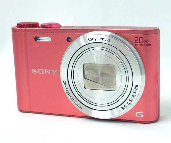 【中古】SONY製　Cyber-shot DSC-WX350　ピンク/1820万画素