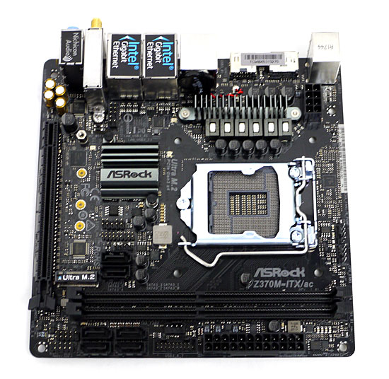 【中古】ASRock製 Mini-ITXマザーボード　Z370M-ITX/ac　LGA1151