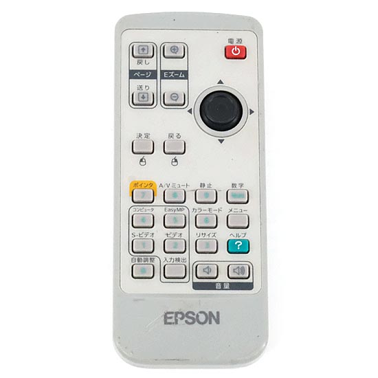 【中古】EPSON　プロジェクター用リモコン　129175100