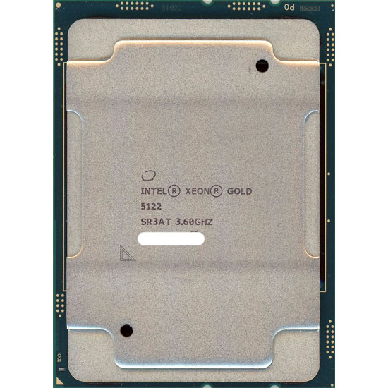 【中古】Xeon Gold 5122　3.6GHz 105W LGA3647　SR3AT