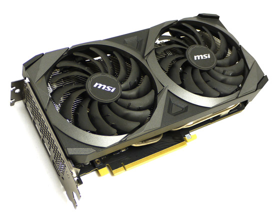 【中古】MSI製グラボ　GeForce RTX 3070 VENTUS 2X OC　PCIExp 8GB