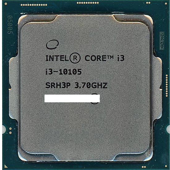 【中古】Core i3 10105　3.7GHz 6M LGA1200 65W　SRH3P