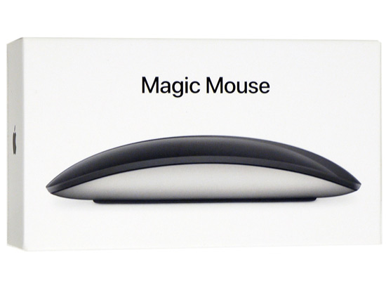 【中古】Apple　Magic Mouse MMMQ3J/A　ブラック 元箱あり